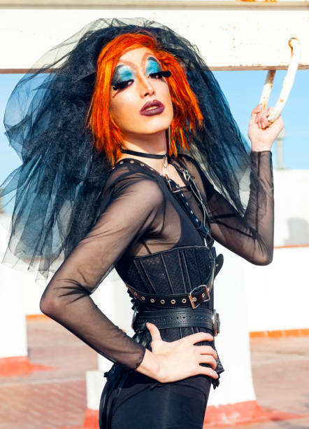 Drag queen Portraits alternative pose photos stock pictures, royalty-free photos & images
