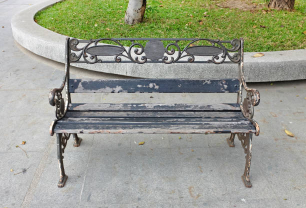 istock old chairs in the garden 666297252