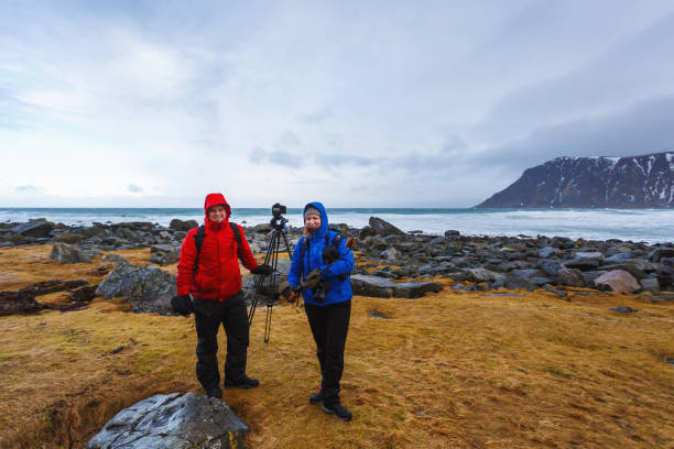 istock Travel to Lofoten islands 666304610