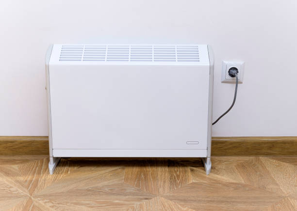 istock Modern Electric Heater in the house 666304942