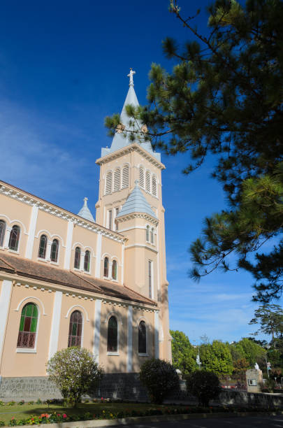 istock central cathedral in Dalat, Vietnam 666314234
