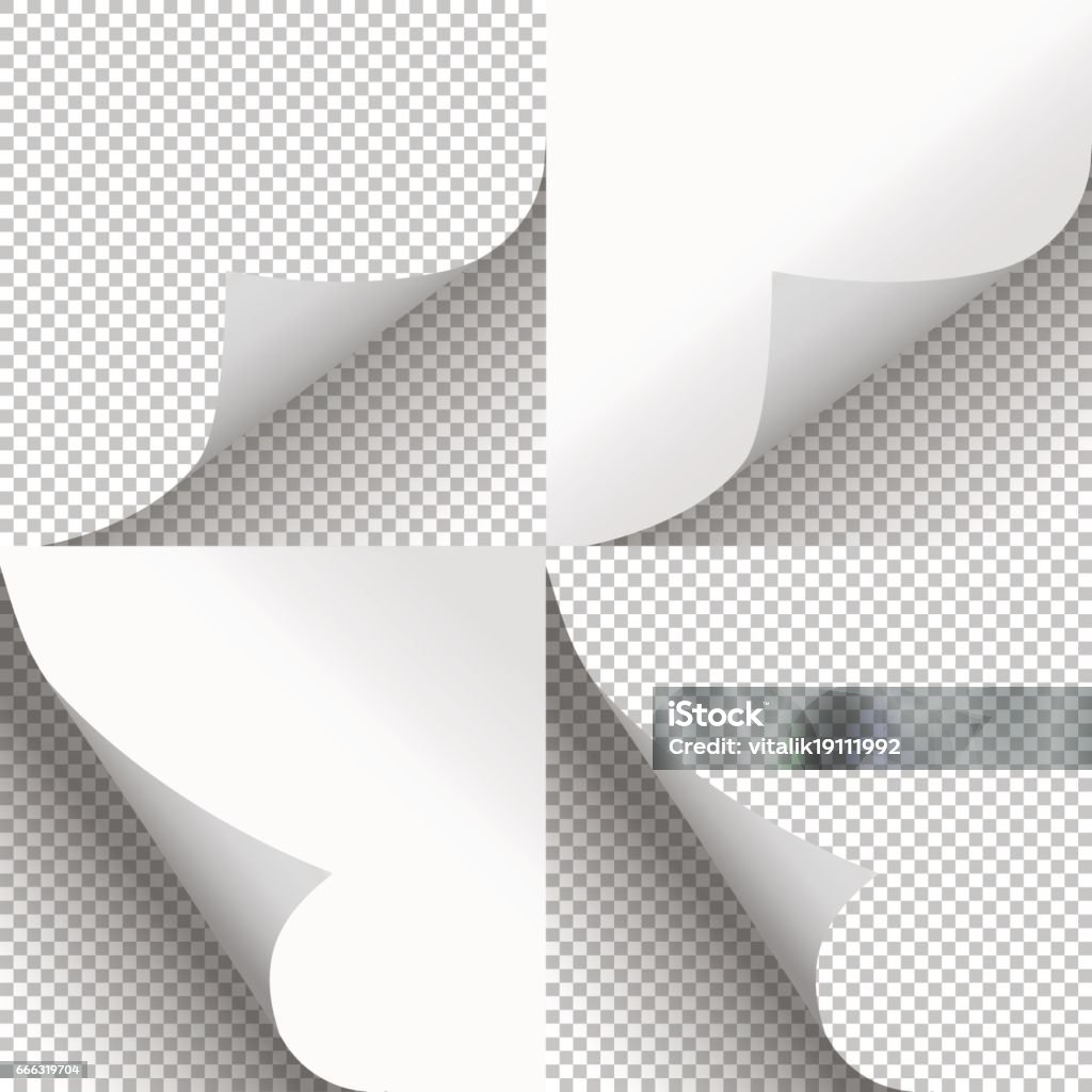 Pages friser illustration élégant set vector design - clipart vectoriel de Dos libre de droits