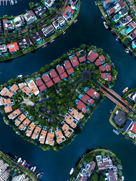 istock Singapore Residential Area aerial view 666322886
