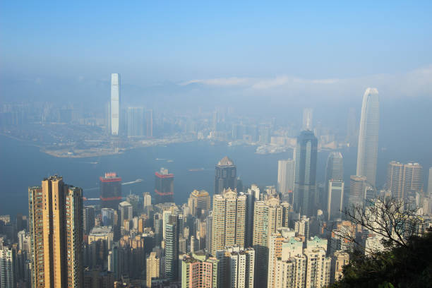 istock skyscrapers from Lugard Road Lookout 666326058