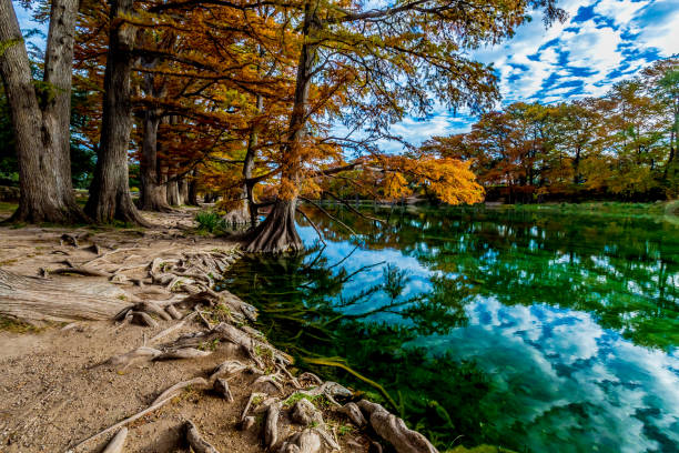 istock Fall Foliage and Clear Water at Garner State Park, Texas 666333184