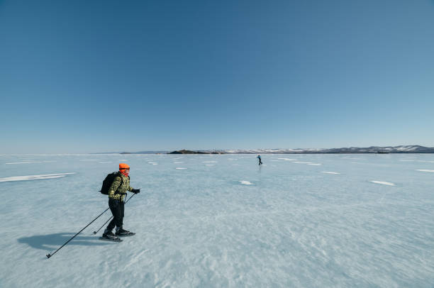 istock Norwegian hiking skates. 666333348