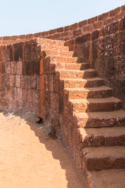 istock Staircase of a fort 666337596