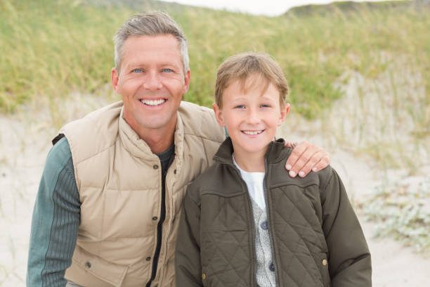 istock Father and son enjoying a day out 666343114