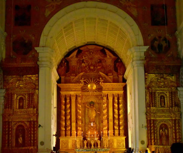 istock Basalicas tomb in old Goa 666350036