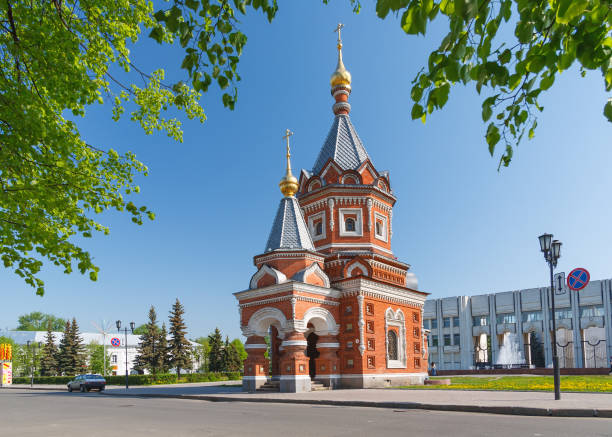 istock Alexander Nevsky Chapel in Yaroslavl 666358938