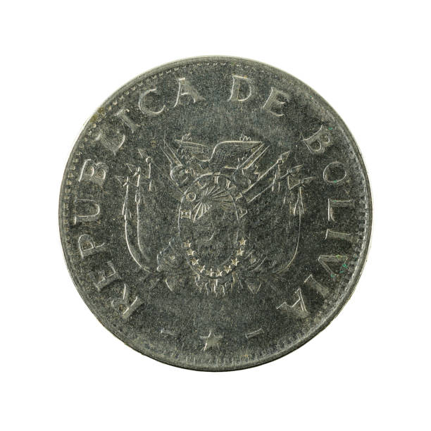 istock 50 bolivian centavo coin (1997) reverse isolated on white background 666363034