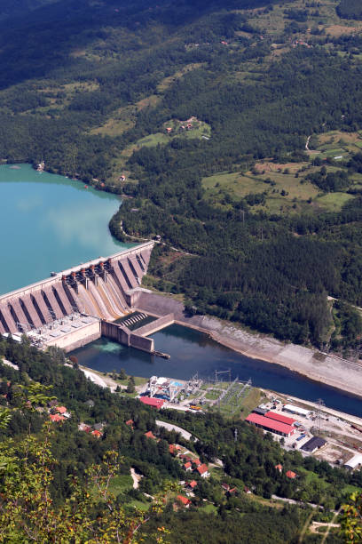 istock hydroelectric power plant on river 666365936
