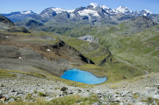 Lago Nero in Valtellina (Valdidentro territory)