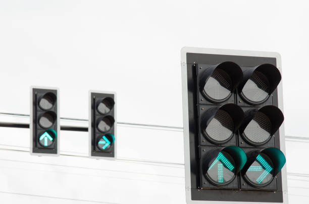 istock traffic light, green light 
traffic light, green light go straight and turn right 666371750