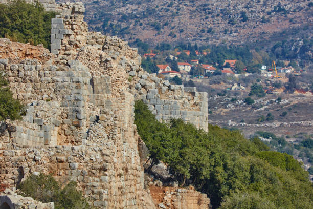 istock Nimrod tower ruins at north Israel 666375812