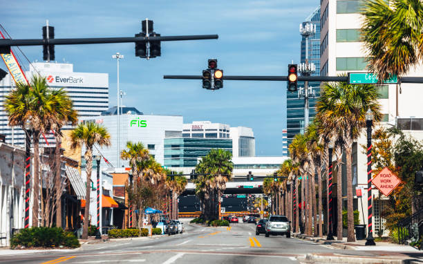 istock Streets of Jacksonville, Florida. 666389298