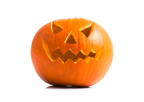 istock illuminated halloween pumpkin jack-o-lantern 666392380