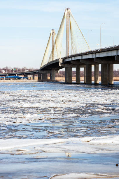 Bridge across Mississippi River in Alton