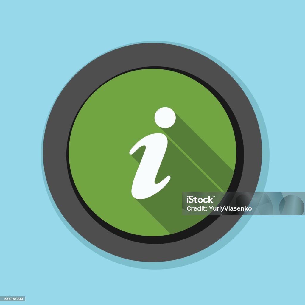 Info Button Machine Info Button Illustration Stock Illustration - Download Image Now ...