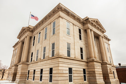 Ford County Courthouse in Dodge City. Dodge City, Kansas, USA.