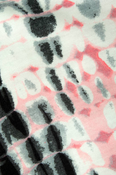 istock Colorful tie dyed fabric 666492638