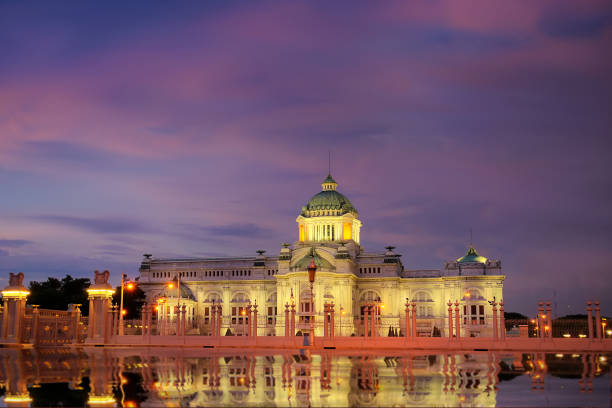 istock The Ananta Samakhom Throne Hall during sunset in Bangkok 666503546