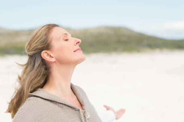 istock Smiling woman letting her hair down 666514264
