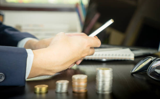 istock Banker manager is making phone call to customer 666521178