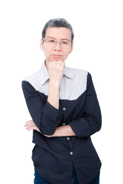 istock businesswoman thinking over white background 666529914