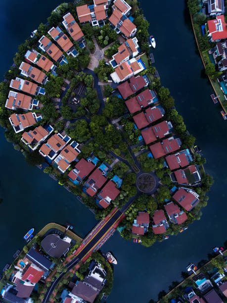 istock Singapore Residential Area aerial view 666533716