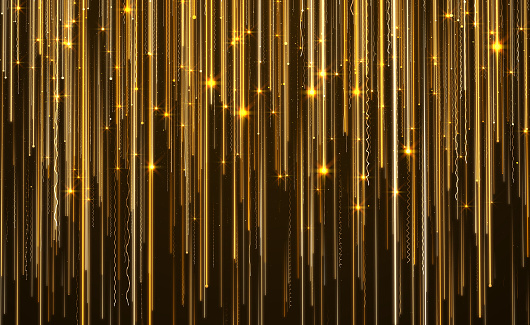 Abstract Star Light Streak Elegant Background.