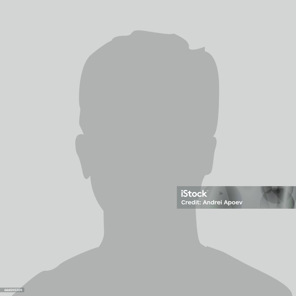 Standard-Platzhalter-Profil-icon - Lizenzfrei Menschen Vektorgrafik