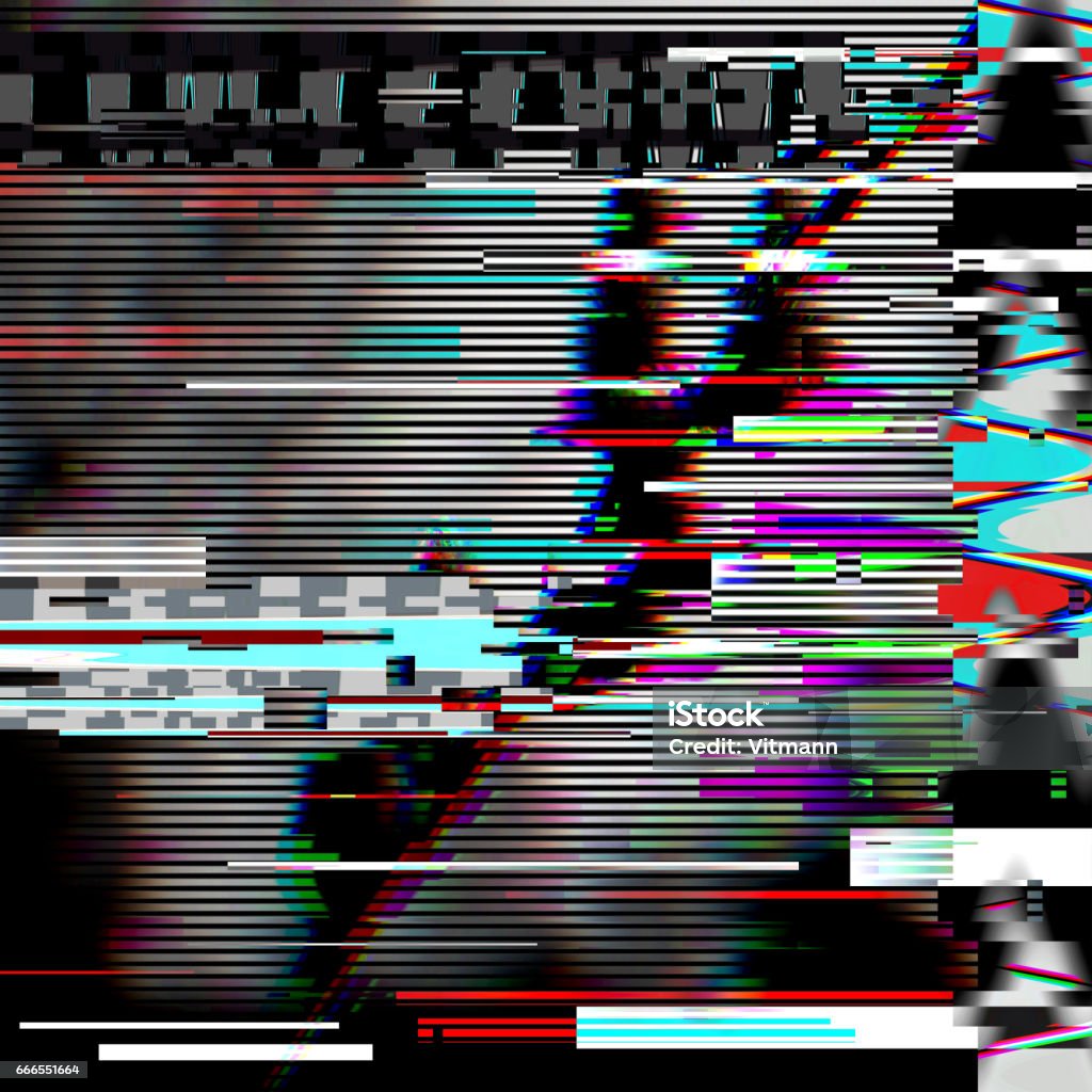 Nền Trục Trặc Lỗi Màn Hình Máy Tính Thiết Kế Trừu Tượng Tiếng Ồn ...