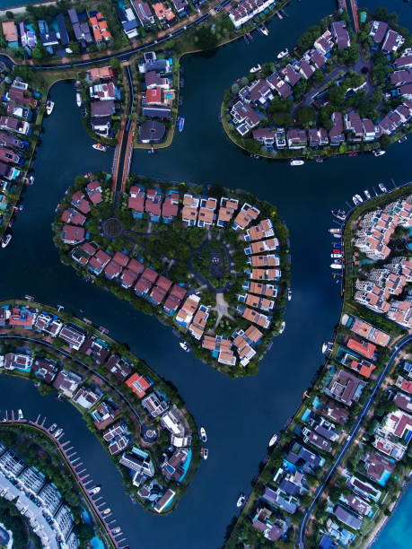 istock Singapore Residential Area aerial view 666560056