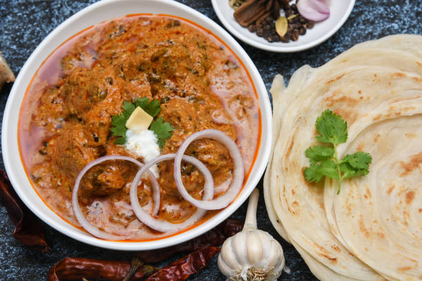 istock Goan Chicken curry Indian spicy food 666563842