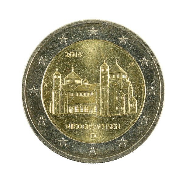 istock 2 euro coin (2014) lower saxony isolated on white background 666573416