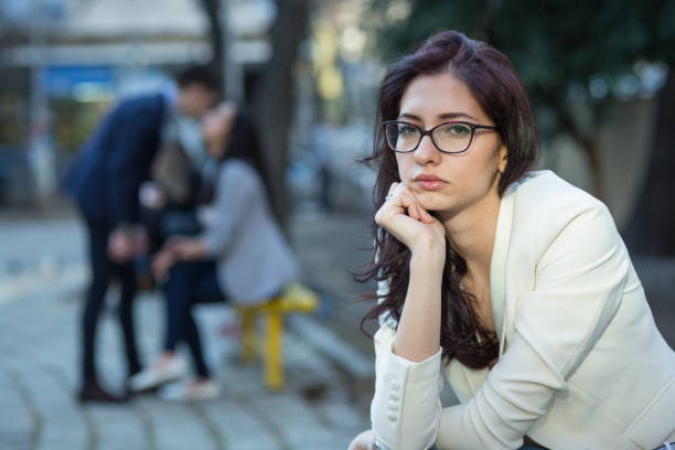 istock Sad lonely girl 666586970