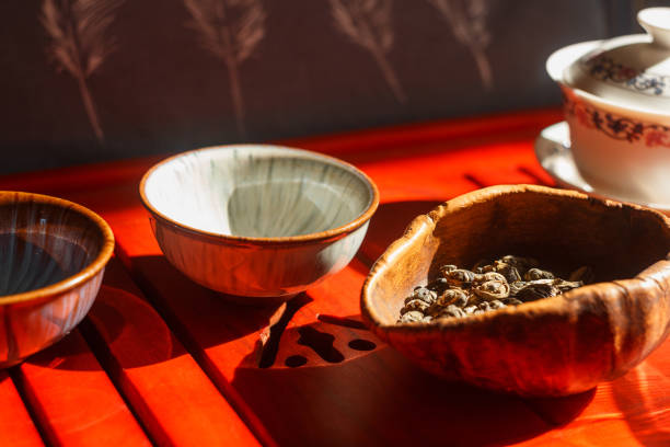 istock The process of brewing tea at the tea ceremony. 666593030