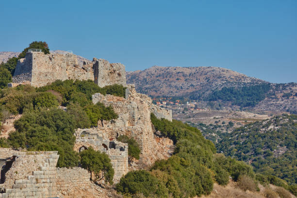 istock Nimrod tower ruins at north Israel 666593240