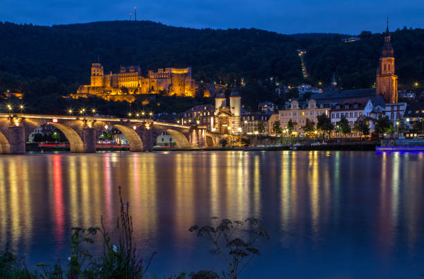 istock View to castle, Heidelberg, Germany 666603360