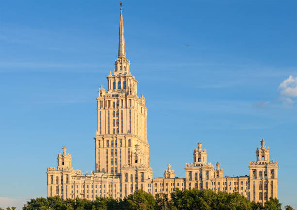 istock The Radisson Royal Hotel, Moscow (also known as Hotel Ukraine) 666625026