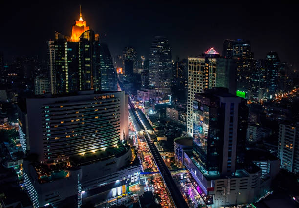 istock Sukhumvit road in Bangkok 666631114