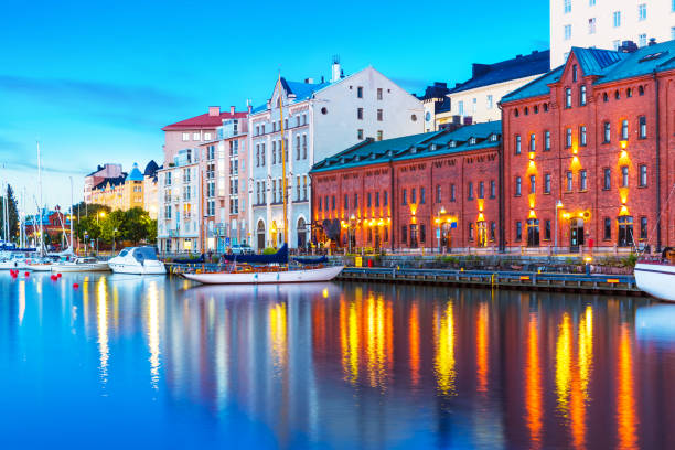 istock Old Town in Helsinki, Finland 666638054