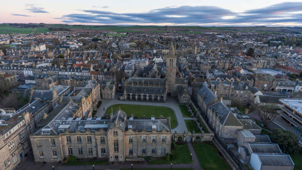 istock Sunset in St Andrews Scotland 666643708