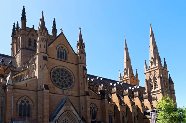 istock Historic Cathedral in Sydney 666647596