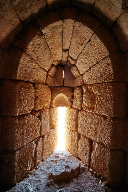istock Nimrod tower ruins at north Israel 666650928