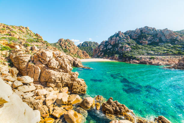 istock blue sea in Costa Paradiso 666658464