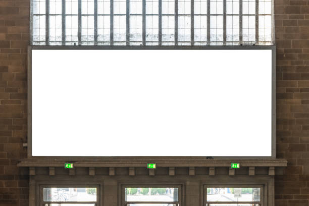 istock Blank Ad Space City Urban Environment Stuttgart Geramny Public Building Wall 666661178