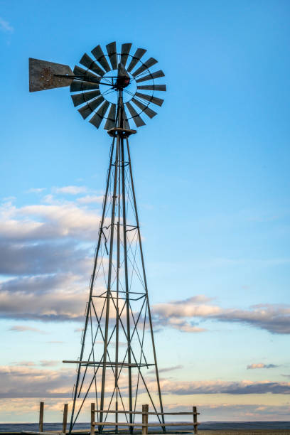 istock windmill in Colorado prairie 666670994