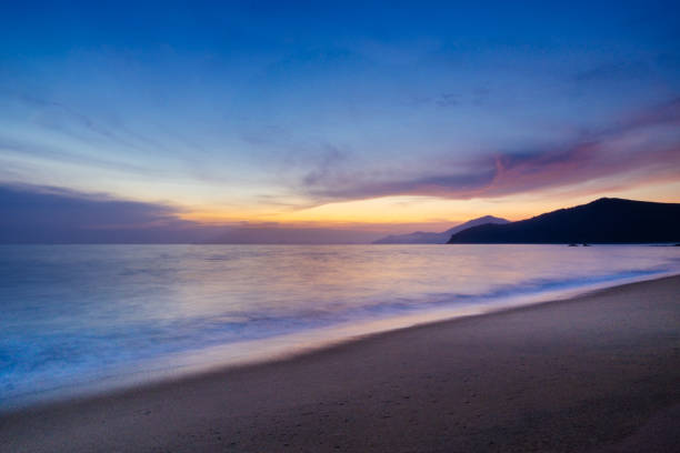 istock Long Exposure Beach at Sunset in Brazil 666673170
